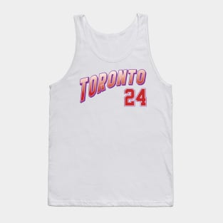 Retro Toronto Number 24 Tank Top